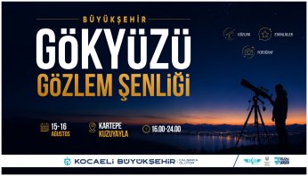 Doğanın zirvesinde gökyüzüne tanıklık