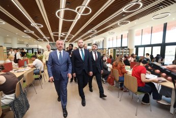 Büyükakın, Hama heyetini ağırladı