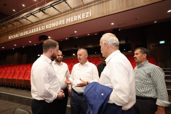 Büyükakın, Hama heyetini ağırladı