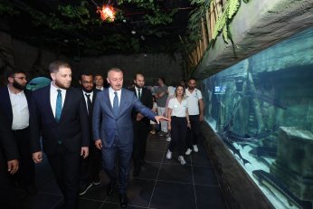 Büyükakın, Hama heyetini ağırladı