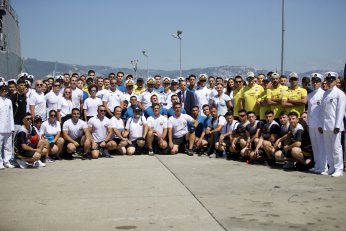 Mavi Vatan’da dragon kürek yarışları yapıldı