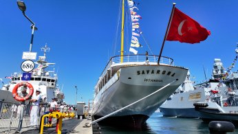 TCG Savarona, ziyaretçilerini duygulandırıyor