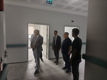Pehlevan, sağlık yatırımlarını inceledi