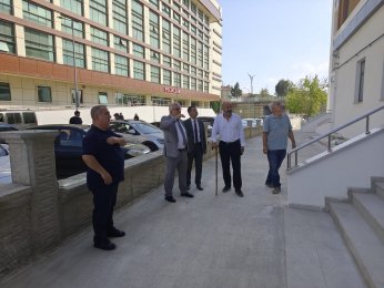 Pehlevan, sağlık yatırımlarını inceledi