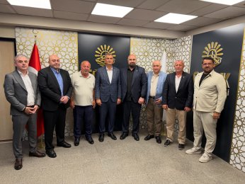 Başkan Sezer, Kutaisi heyetini konuk etti