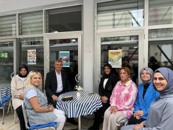 Sezer’den gönüllü  kadınlara destek