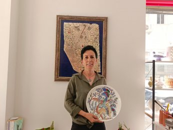Karma Sanat Sergisi,  açılışa hazırlanıyor   