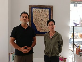 Karma Sanat Sergisi,  açılışa hazırlanıyor   