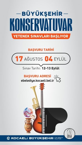 Konservatuar yetenek sınavı başvuruları sona eriyor