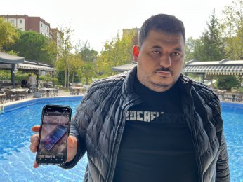 Tuzağa düşmedi  vatandaşı uyardı