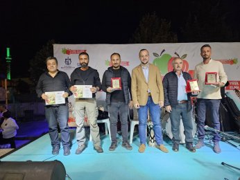 Elma Festivali’nde ödüller verildi