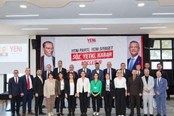YENİ Parti’de Uzuner, seçilmiş başkan