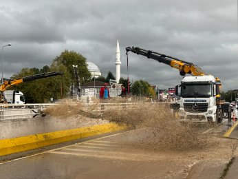 Kocaeli’de bazı yollar ulaşıma kapandı