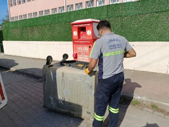 Hasarlı konteynerlere yerinde bakım-onarım