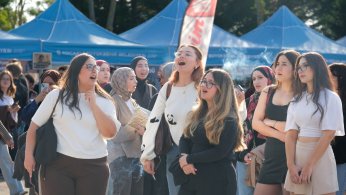 KOÜ’lü öğrencilere tanışma etkinliği