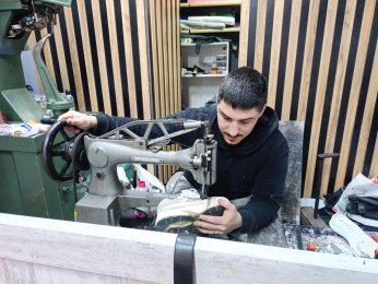 Ayakkabı tamircilerinde kış dönemi hareketliliği