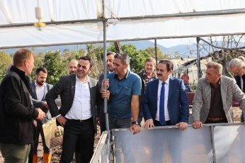 Selden etkilenen çiftçilere destek