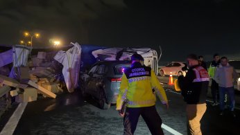 TEM’de feci kaza: 1 ölü, 2 yaralı