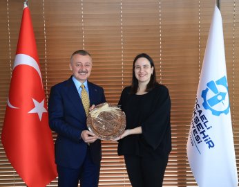 Büyükakın, Balkan heyetini ağırladı
