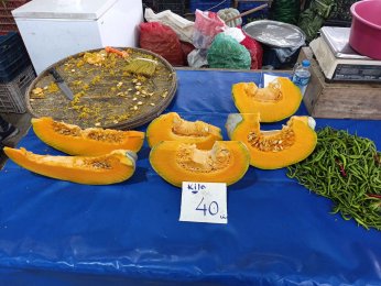 Kışın aranan lezzeti pazar tezgahında