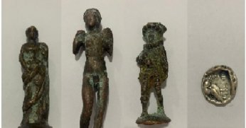 Tarihi eser niteliğinde  obje ve sikke ele geçirildi