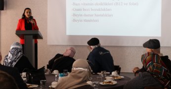 Unutkanlık ve alzheimer konulu söyleşi ve tarama