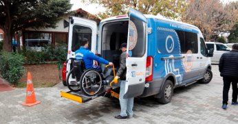 ‘Engelsiz Taksi’ ile bir yılda 15 bin 586 hizmet