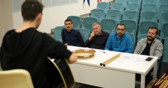 Genç müzisyenler tanıtım konserine hazır