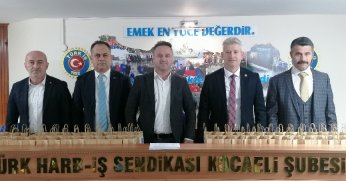 Türk Harb-İş’te emeklilik töreni