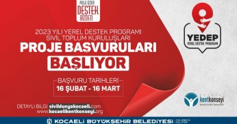 YEDEP’te 2023 yılı başvuruları başlıyor
