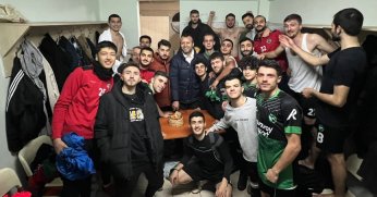 Nebil Uzun’a doğum günü hediyesi