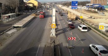 D-100 İstanbul istikameti Ankara yönüne aktarıldı