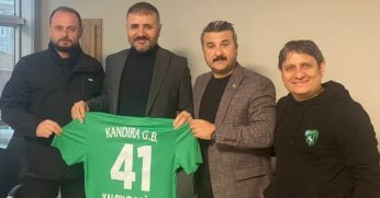 Kandıra G.B’den Yalçın Eldoğan’a teşekkür 