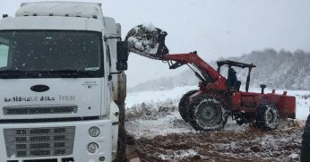 Yakacak odun yardımı için çalışmalar sürüyor