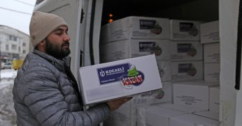 Soğuk havada sıcak hizmet