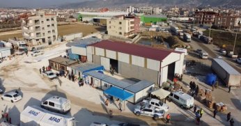 Antikkapı’dan çadır  kente kalıcı mutfak