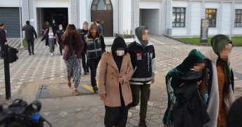 'Altın Kızlar' çetesi çökertildi: 41 gözaltı