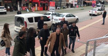 Cinayet zanlısı adliyeye sevk edildi