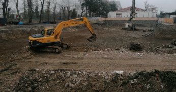 Temel kazısında sona geliniyor