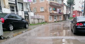 Su birikintisine  çözüm gerekli