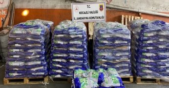 8 ton sahte toz deterjan ele geçirildi