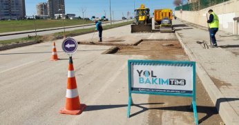 Yol Bakım Timinden  konforlu ulaşıma katkı