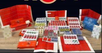 Gümrük kaçağı hayvansal ilaç ele geçirildi