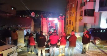 Balkonda unutulan kül yangın çıkardı