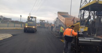 Gölcük fabrikalar bölgesinde asfalt seferberliği