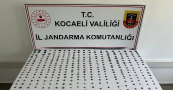 Kocaeli’de 505 tarihi  eser ele geçirildi   