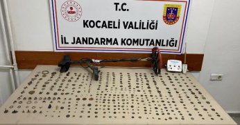 Kocaeli’de 345 sikke ele geçirildi