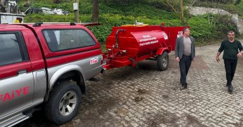 Tahtalı Mahallesi’ne yangın söndürme tankeri