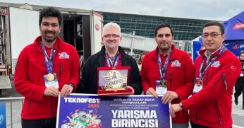 GTÜ'yeTEKNOFEST’ten  birincilik ve ikincilik ödülleri 