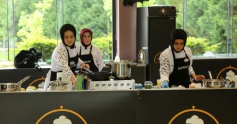 Geleceğin şefleri  hünerlerini sergiledi